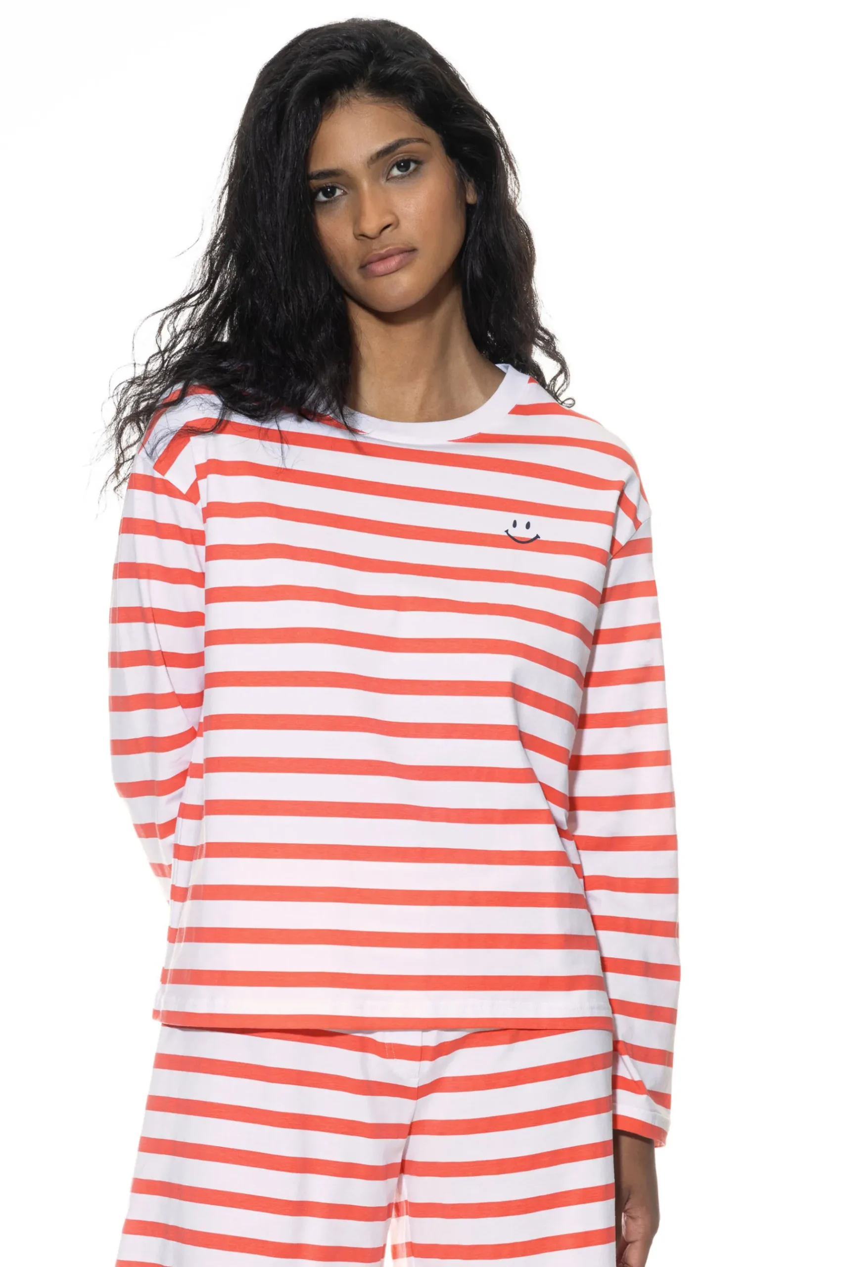 Damen Mey Langarm-Shirt Serie Summer Stripes