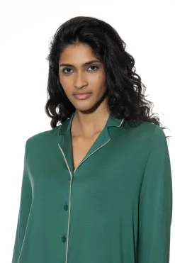 Damen Mey Langer Pyjama Serie Pure Chic