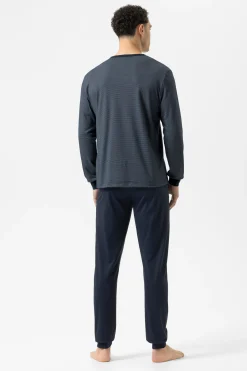 Herren Mey Langer Schlafanzug Serie Bennison