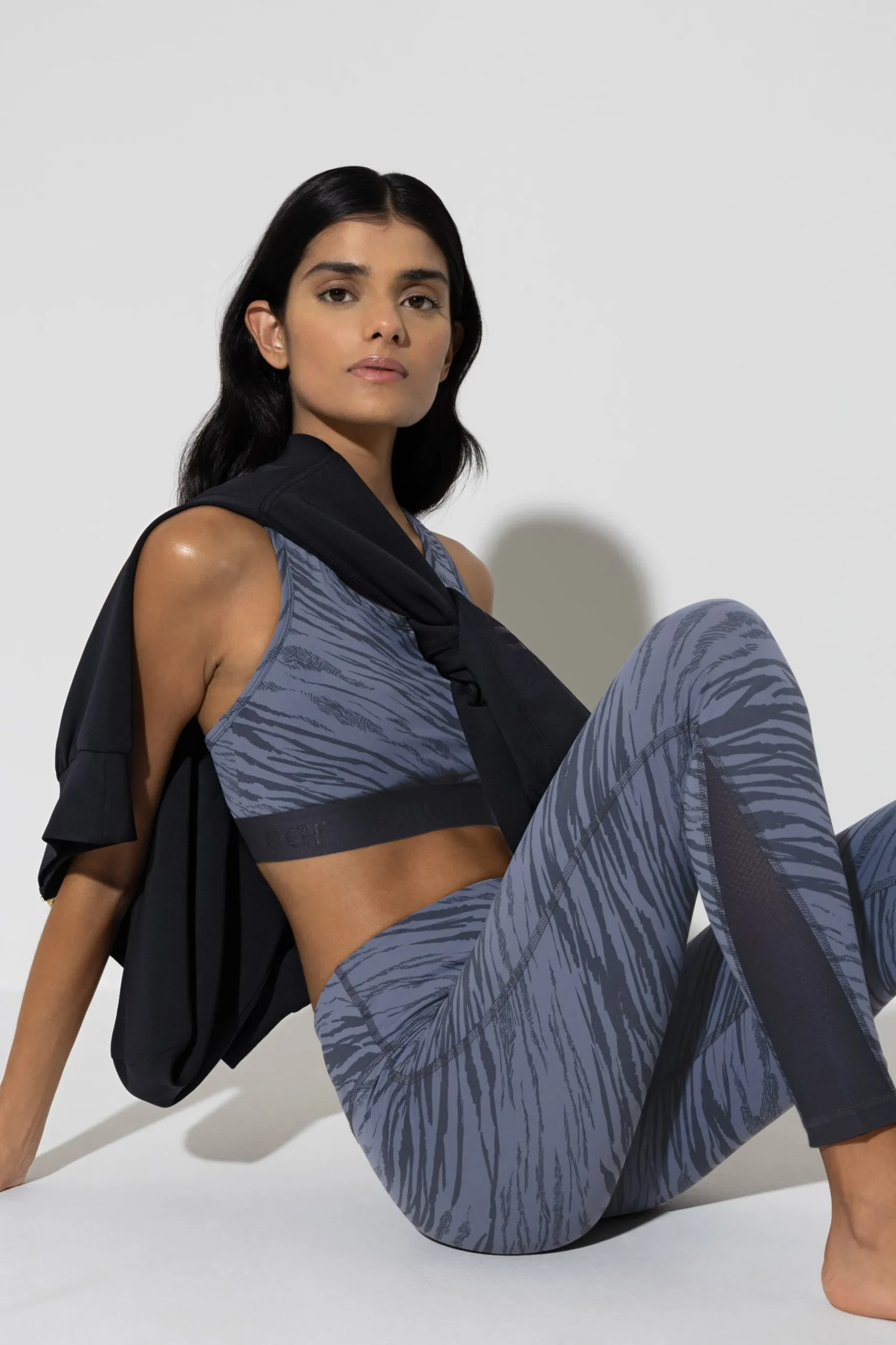 Damen Mey Leggings lang Serie Stretchable