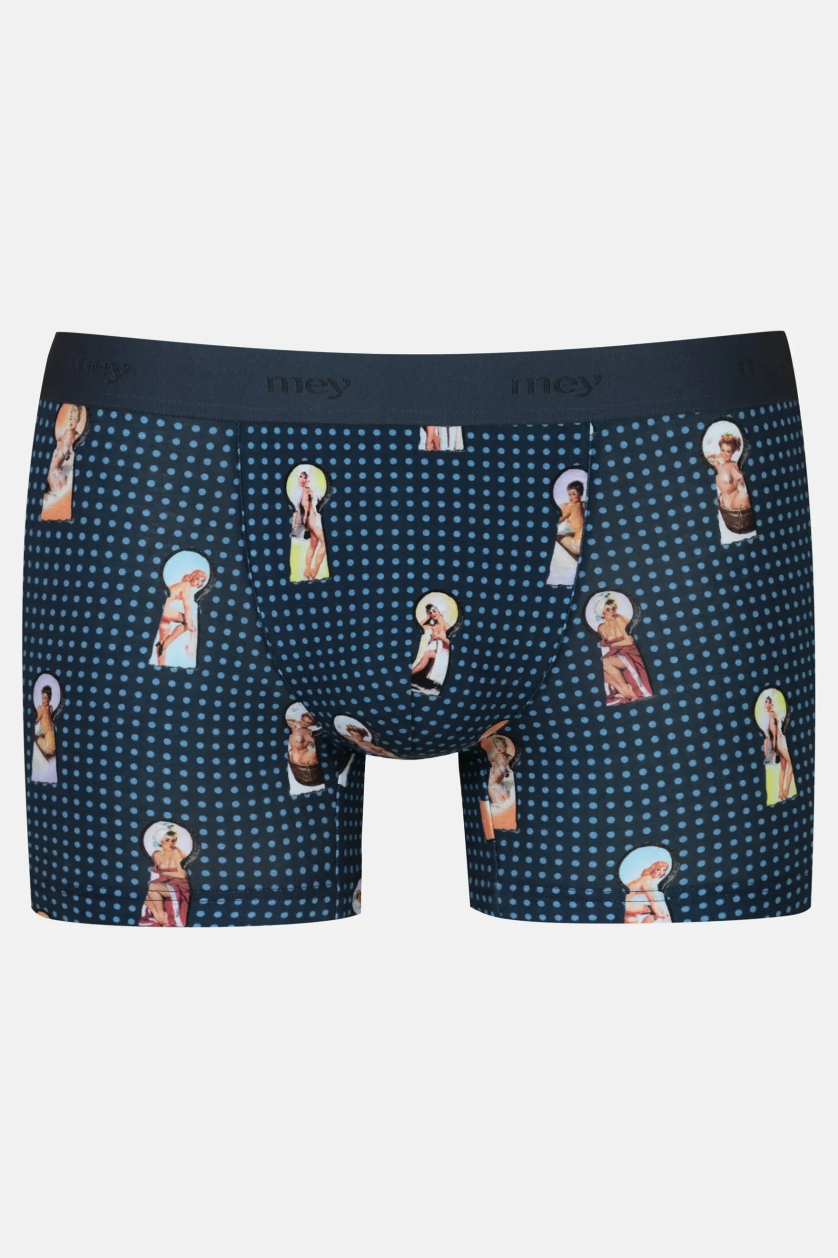 Herren Mey Long Shorty Serie Keyhole And Pin Up