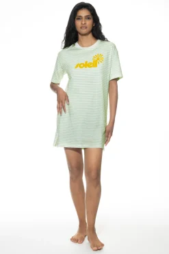 Damen Mey Nachthemd Serie Striped Holidays