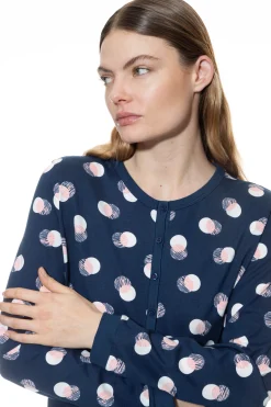 Damen Mey Nachthemd Serie Scribbled Dots