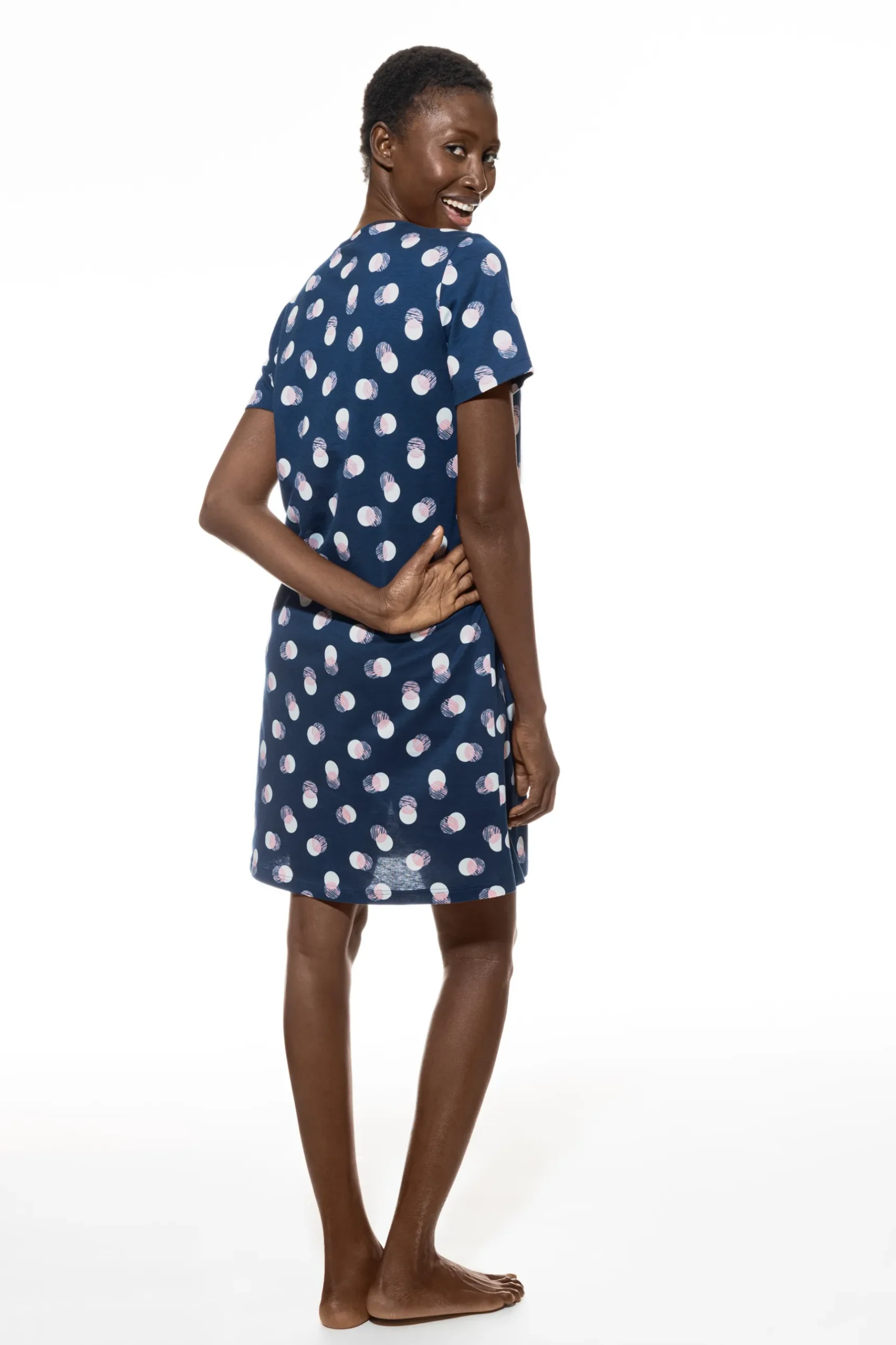 Damen Mey Nachthemd Serie Scribbled Dots