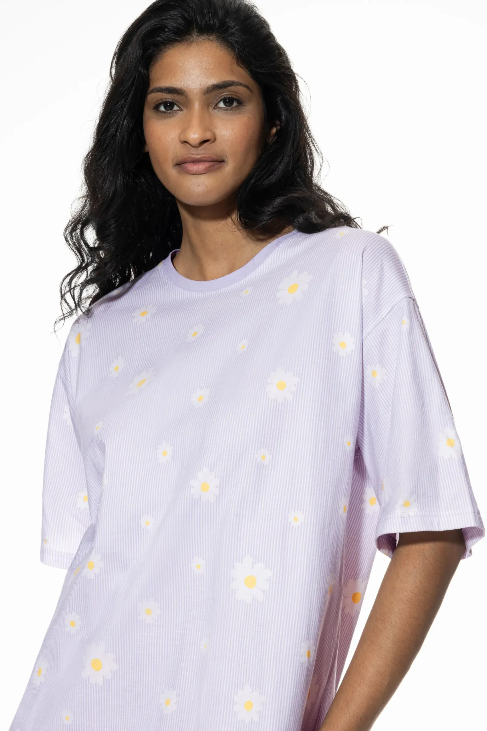 Damen Mey Nachthemd kurzarm Serie Daisy Dreams