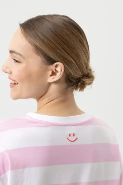 Damen Mey Nachthemd langarm Serie Streaked Lines