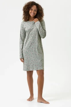 Damen Mey Nachthemd langarm Serie Blooming Buds