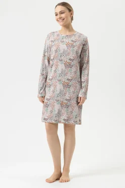 Damen Mey Nachthemd langarm Serie Flower Bed