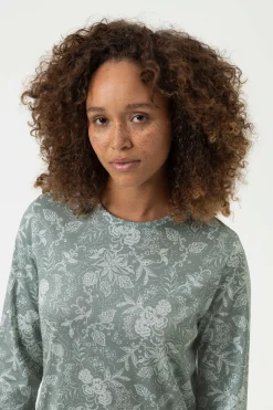 Damen Mey Nachthemd langarm Serie Painted Paisley