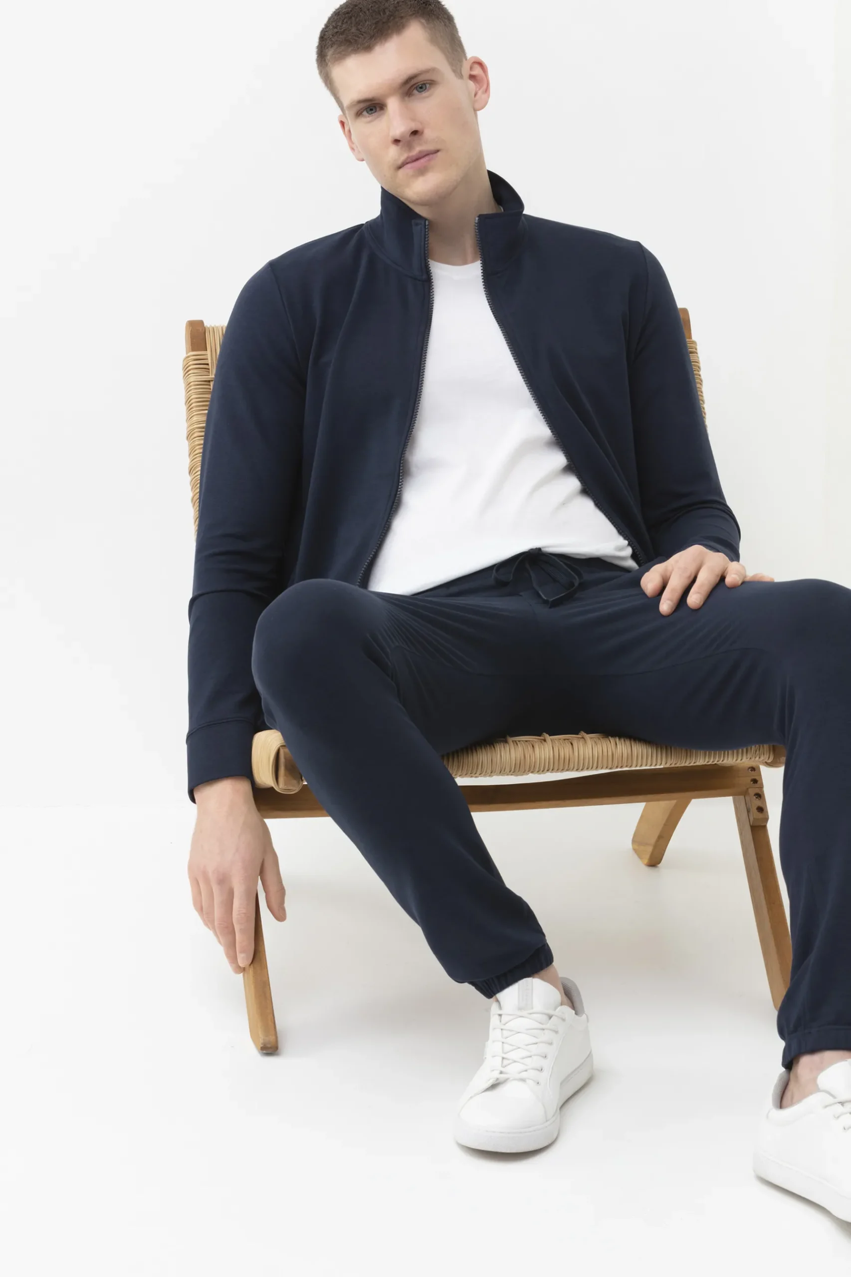 Herren Mey Reißverschlussjacke Serie Enjoy