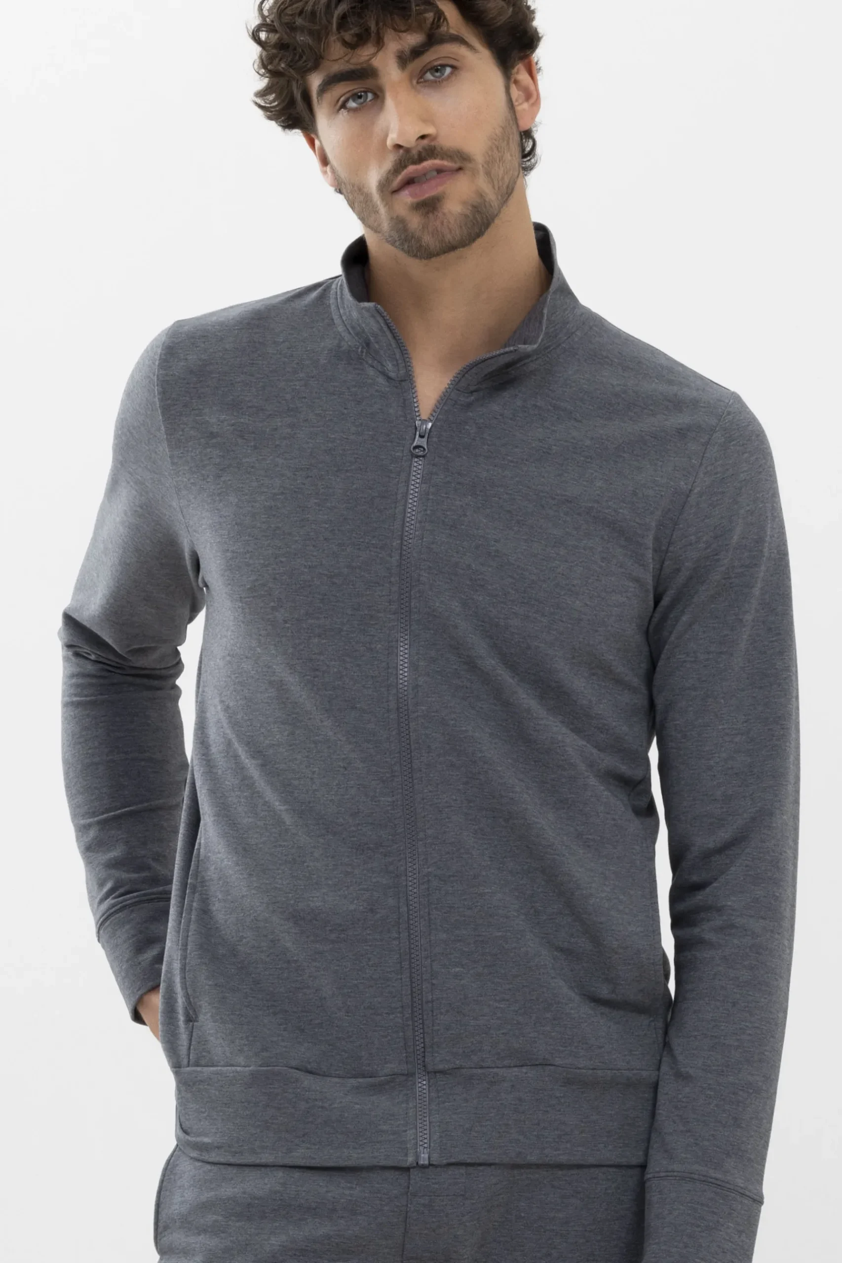 Herren Mey Reißverschlussjacke Serie Enjoy