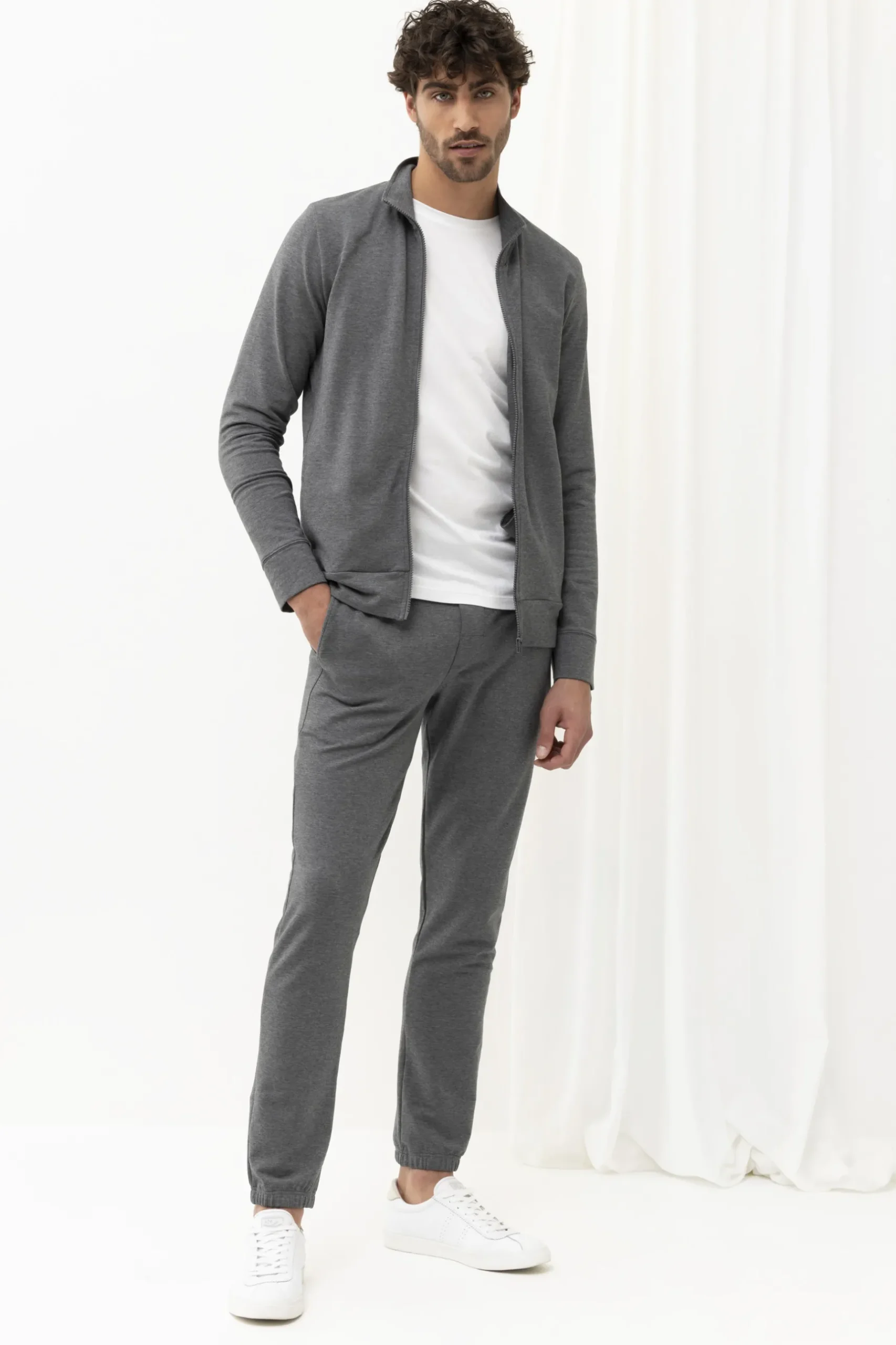 Herren Mey Reißverschlussjacke Serie Enjoy