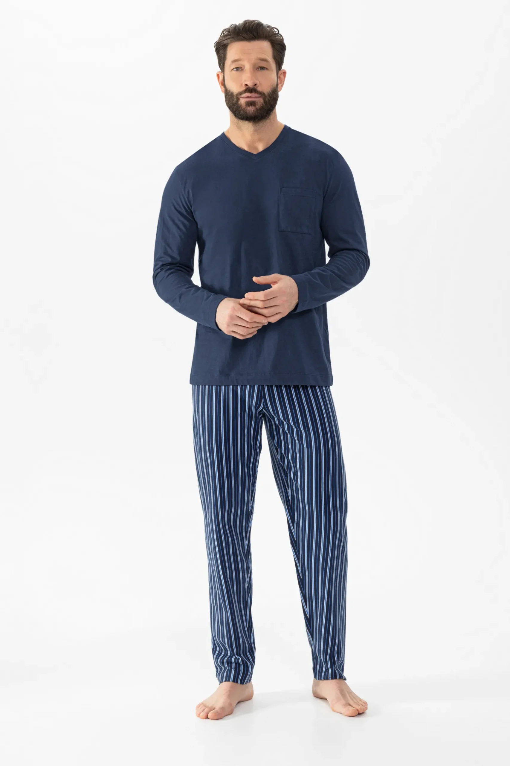 Herren Mey Schlafanzug Serie Straight