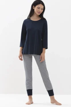Damen Mey Schlafanzug 7/8 Serie Paula