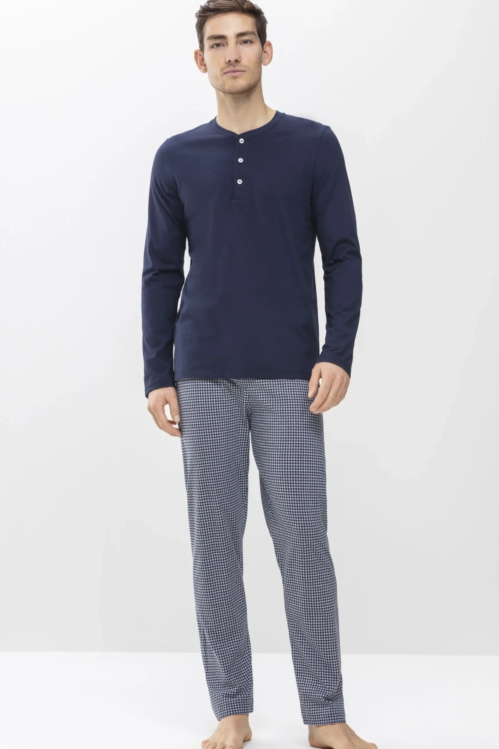 Herren Mey Shirt Serie Ringwood