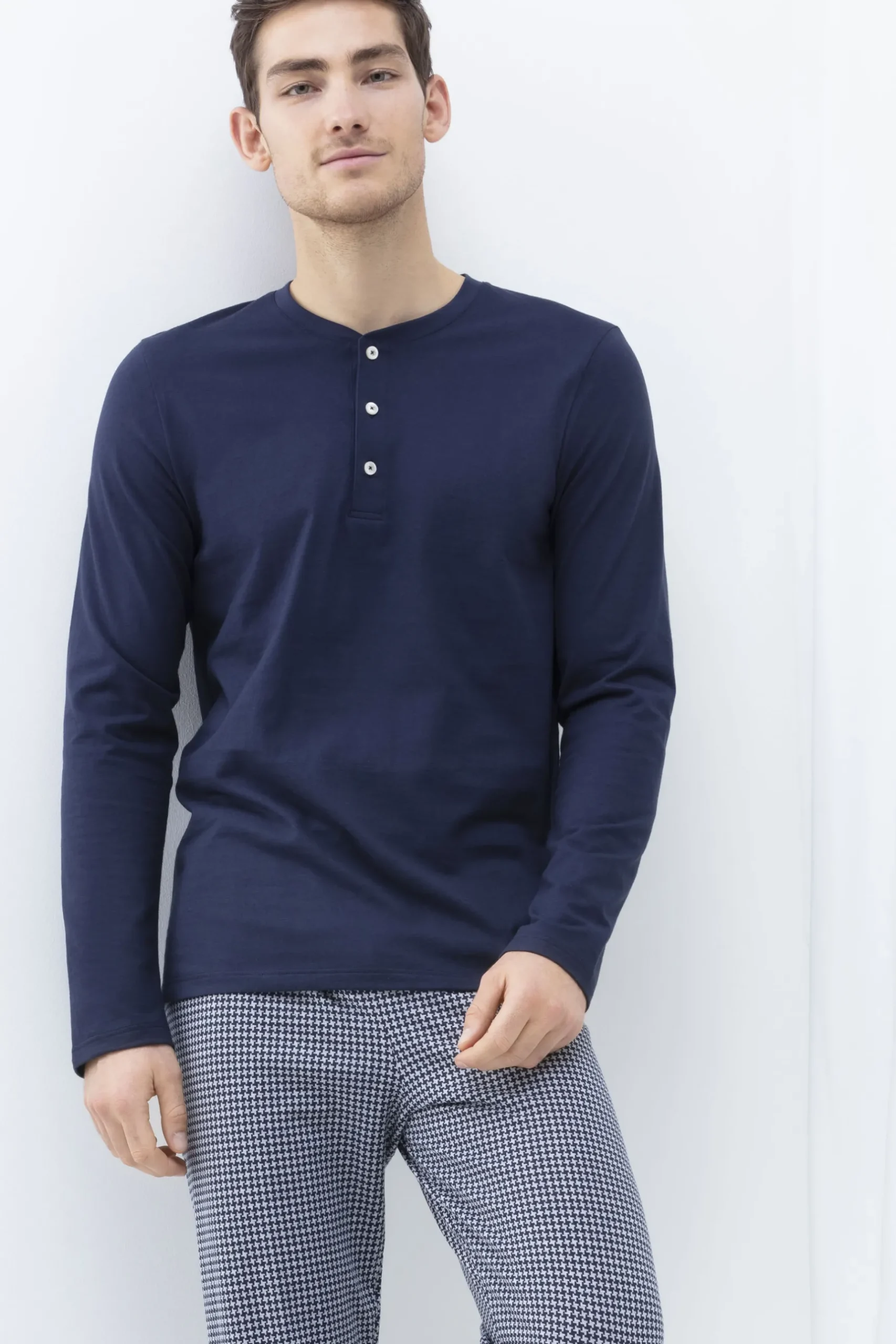 Herren Mey Shirt Serie Ringwood