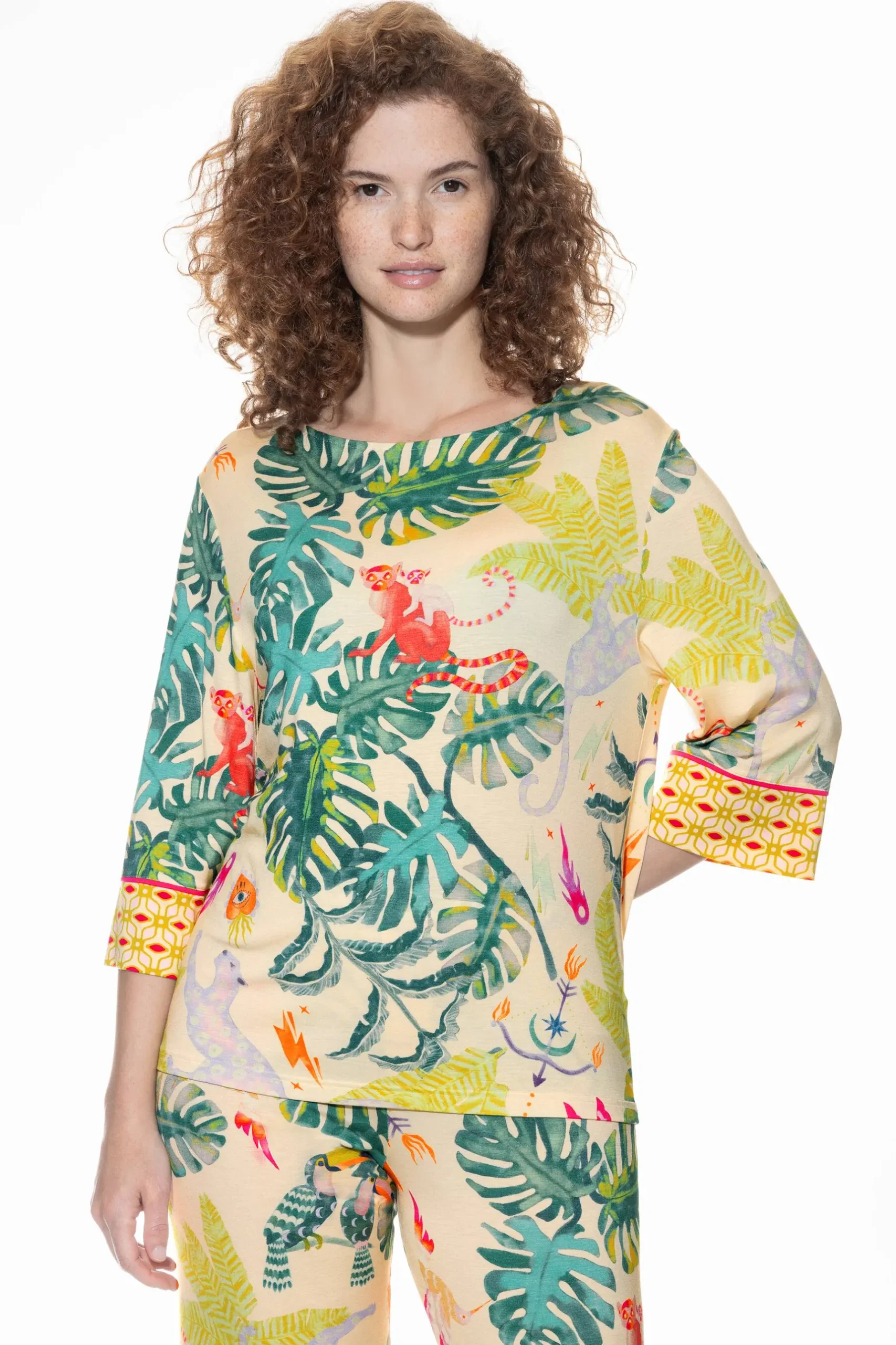 Damen Mey Shirt Serie Mystic Jungle