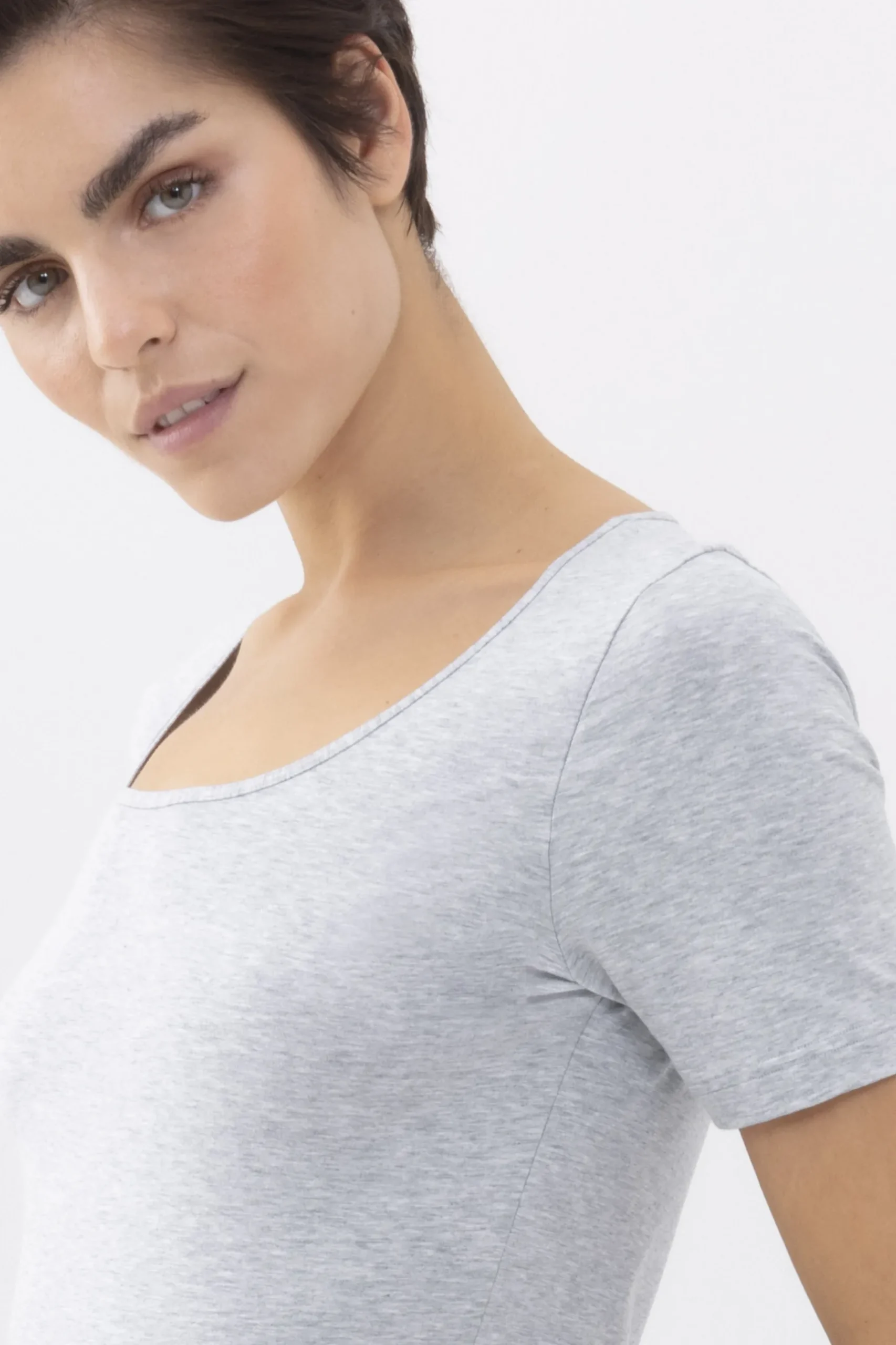 Damen Mey Shirt kurzarm Serie Cotton Pure