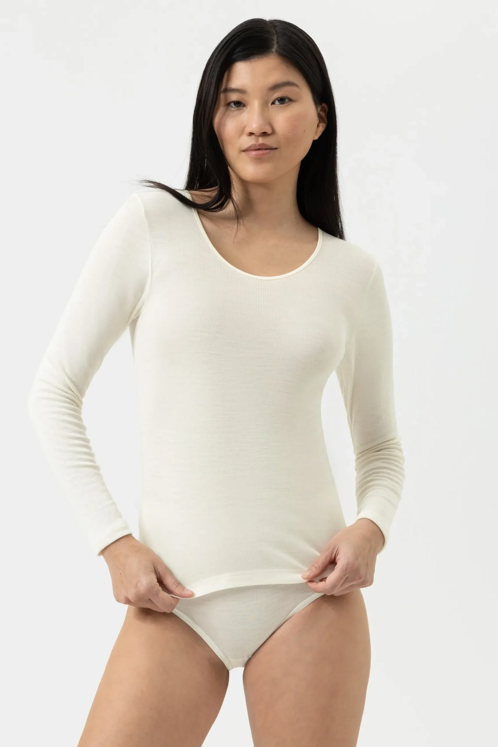 Damen Mey Shirt langarm Serie Exquisite