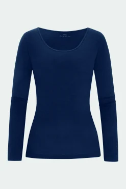 Damen Mey Shirt langarm Serie Cotton Pure