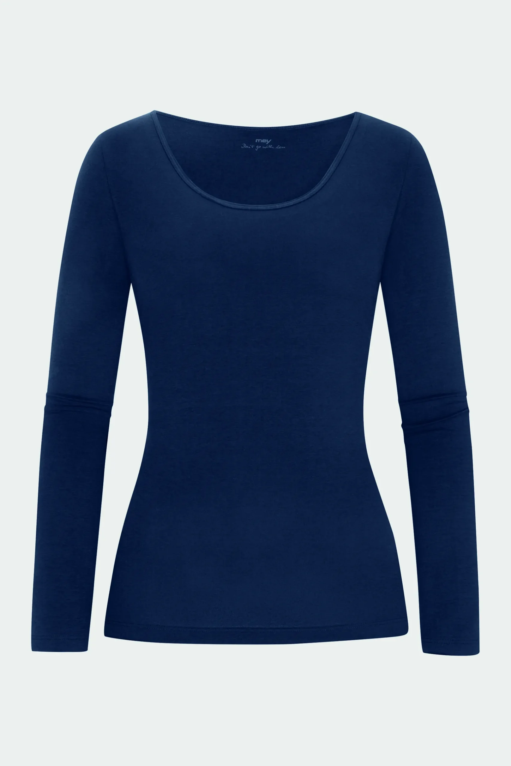 Damen Mey Shirt langarm Serie Cotton Pure