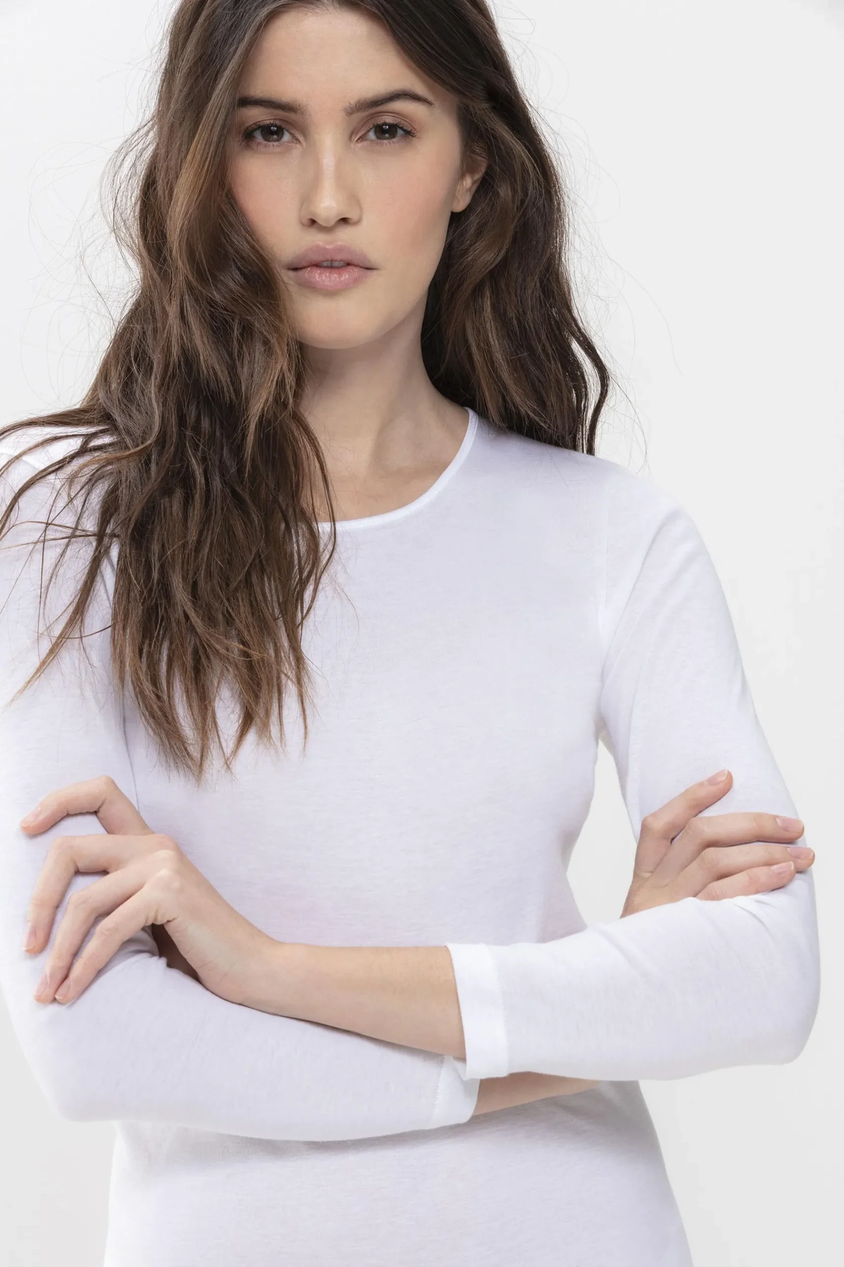 Damen Mey Shirt langarm Serie Noblesse