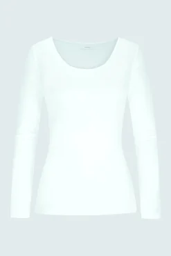 Damen Mey Shirt langarm Serie Cotton Pure
