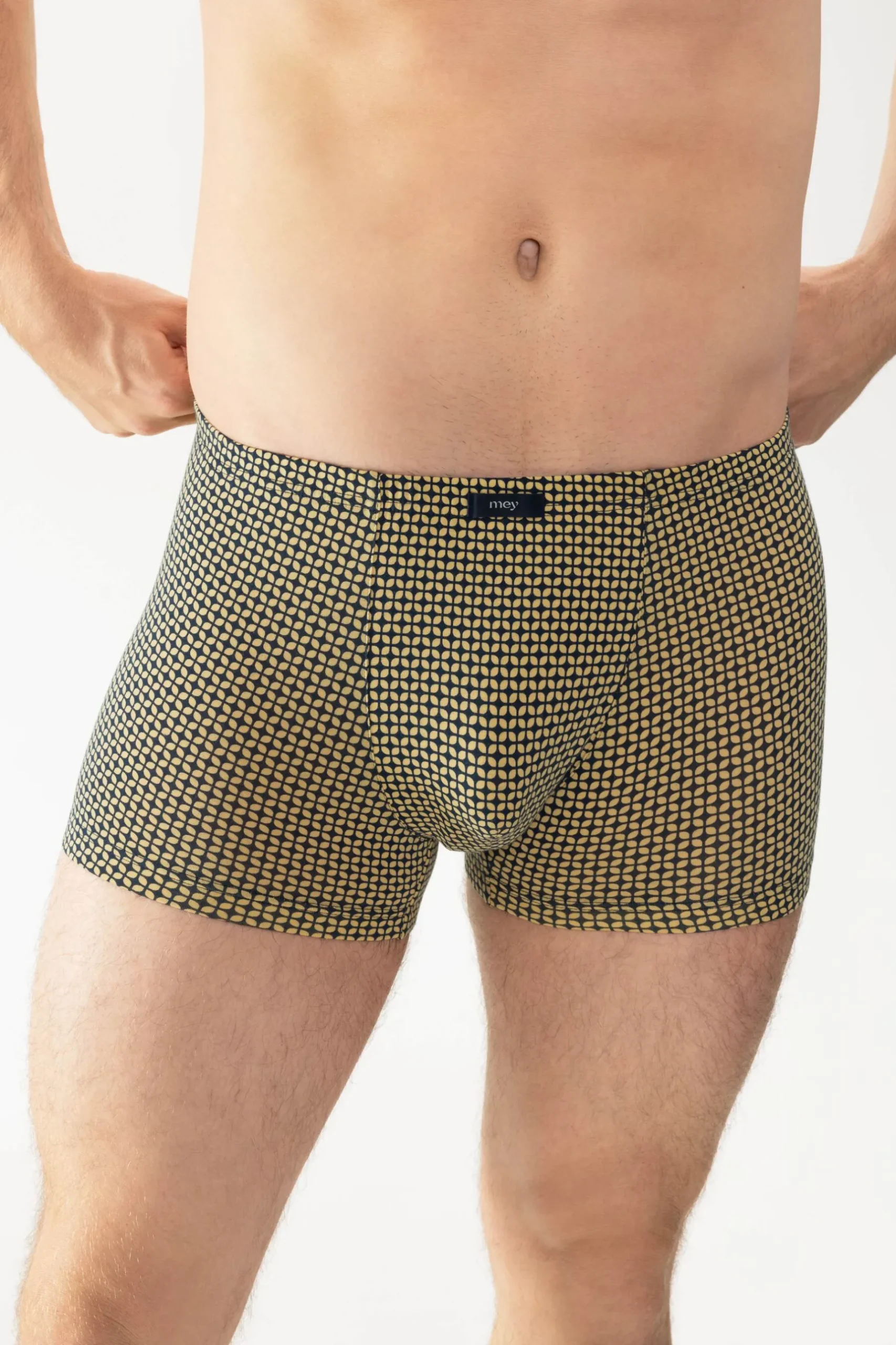 Herren Mey Shorty Serie Blue Geo