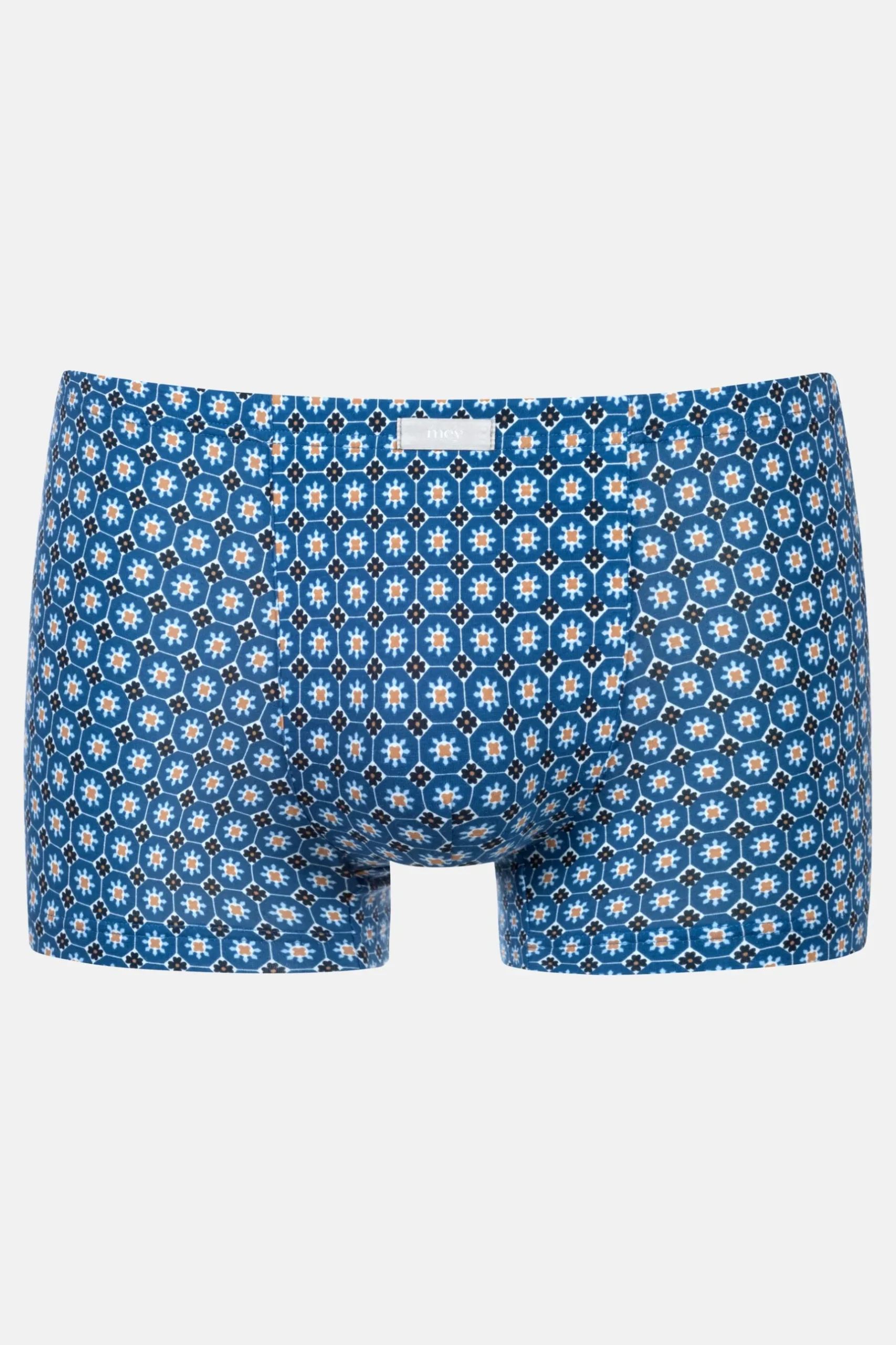 Herren Mey Shorty Serie Blue Flower