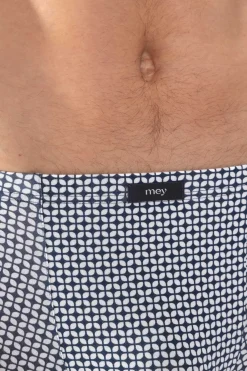 Herren Mey Shorty Serie Blue Geo