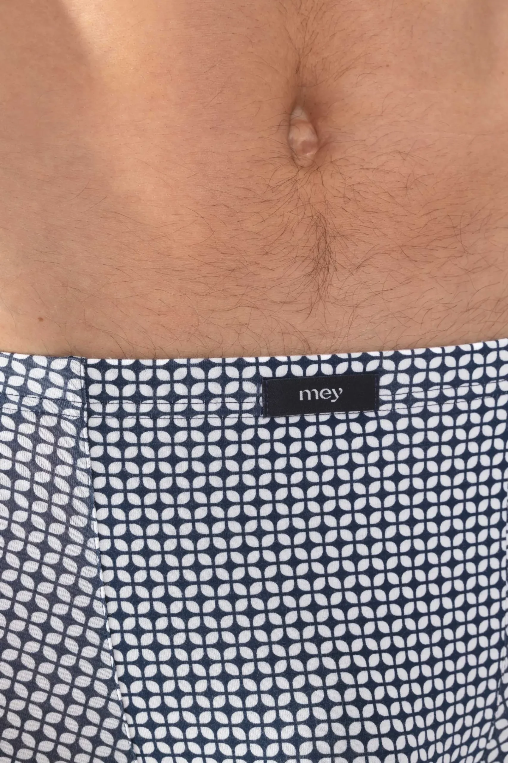 Herren Mey Shorty Serie Blue Geo