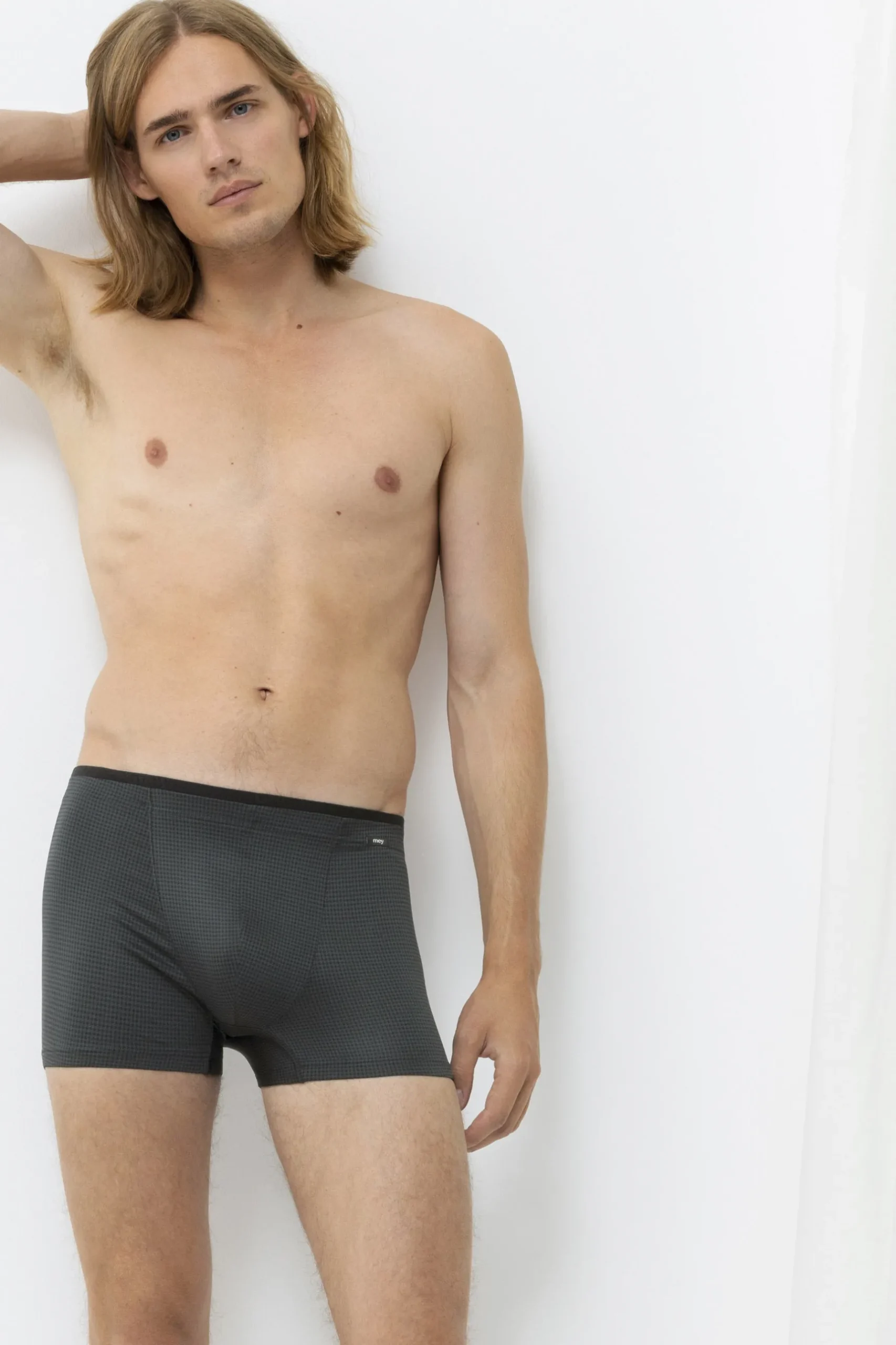 Herren Mey Shorty Serie Houndstooth