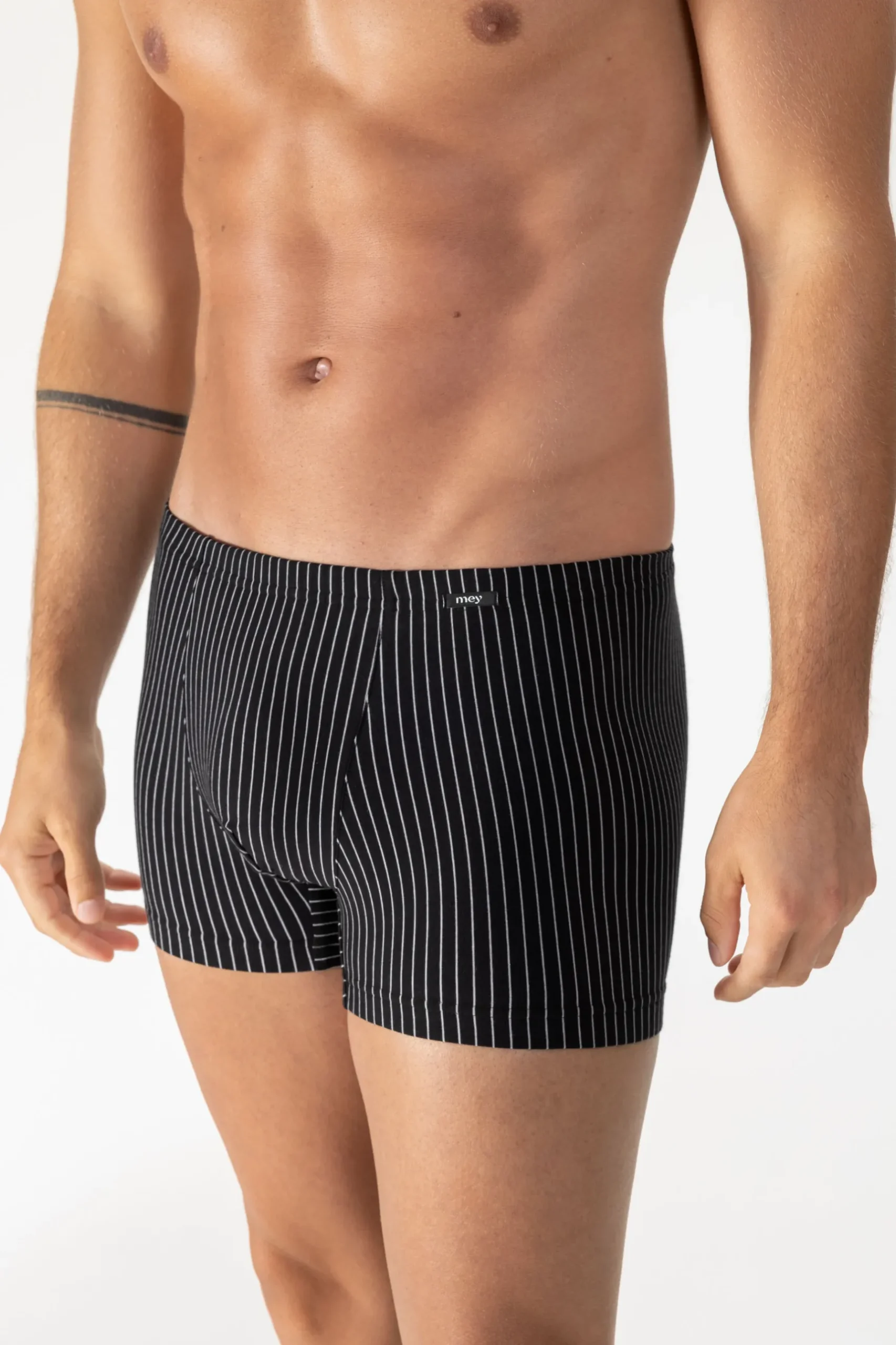 Herren Mey Shorty Serie BC Stripes