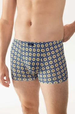 Herren Mey Shorty Serie Contrast Pattern