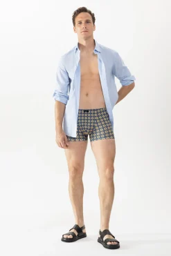 Herren Mey Shorty Serie Contrast Pattern