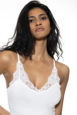 Damen Mey Spaghetti Top Serie Organic Cotton