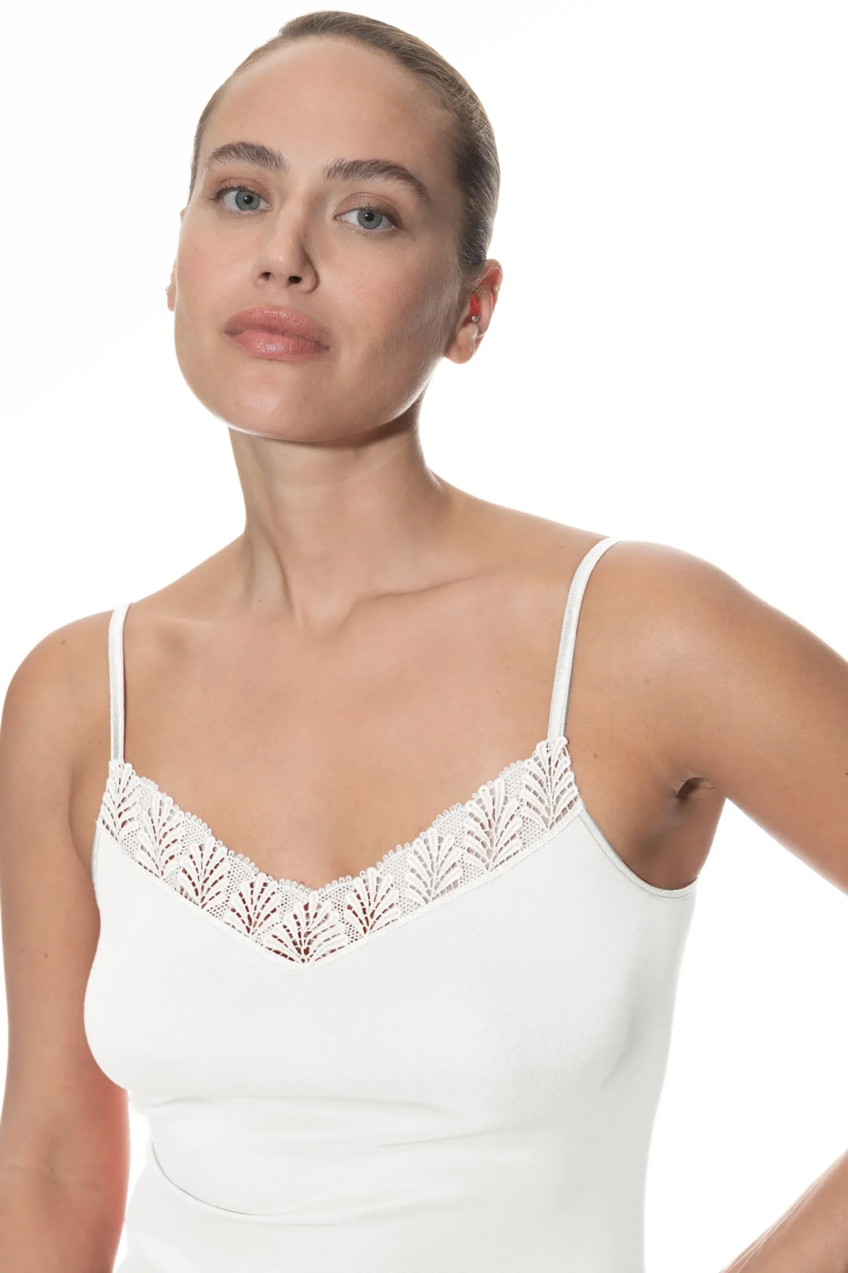Damen Mey Spaghetti Top Serie Emotion Elegance