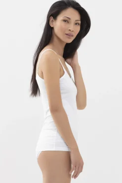 Damen Mey Spaghetti-Top Serie Cotton Pure