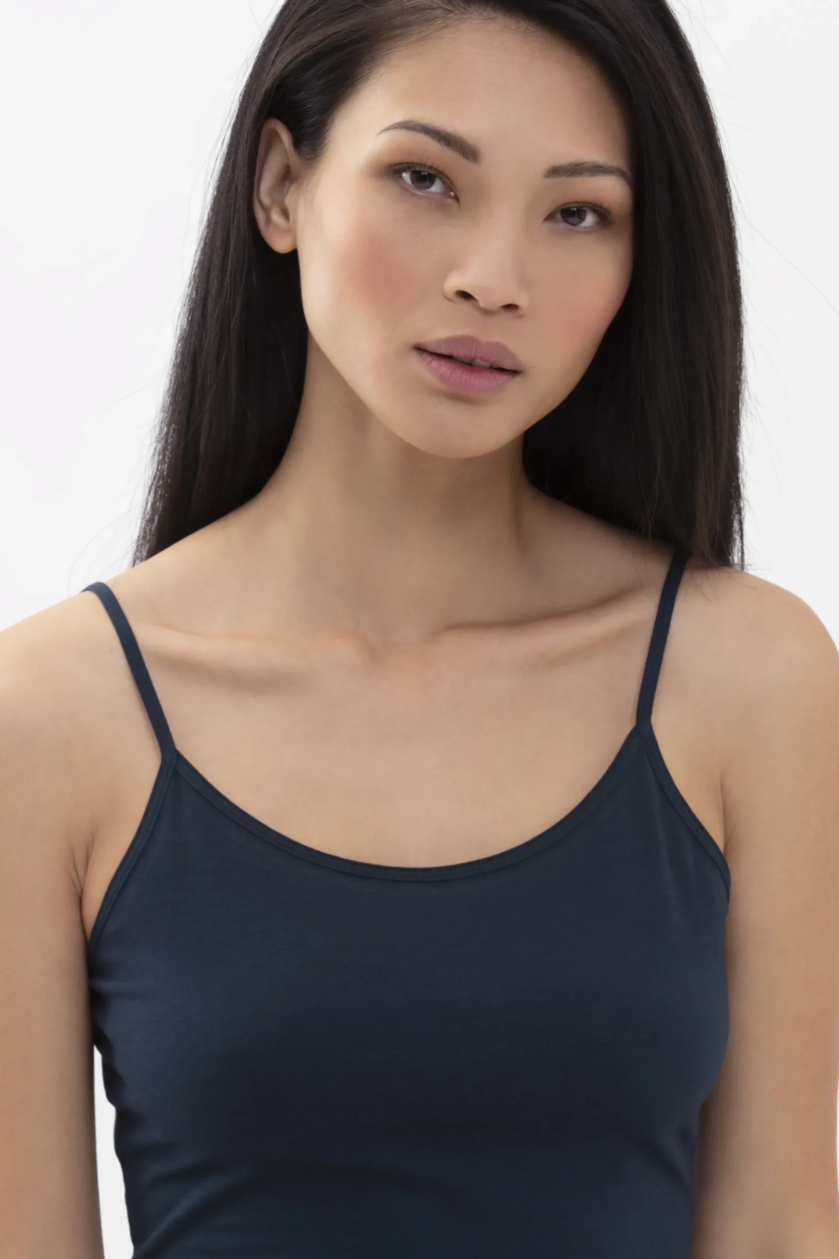 Damen Mey Spaghetti-Top Serie Cotton Pure