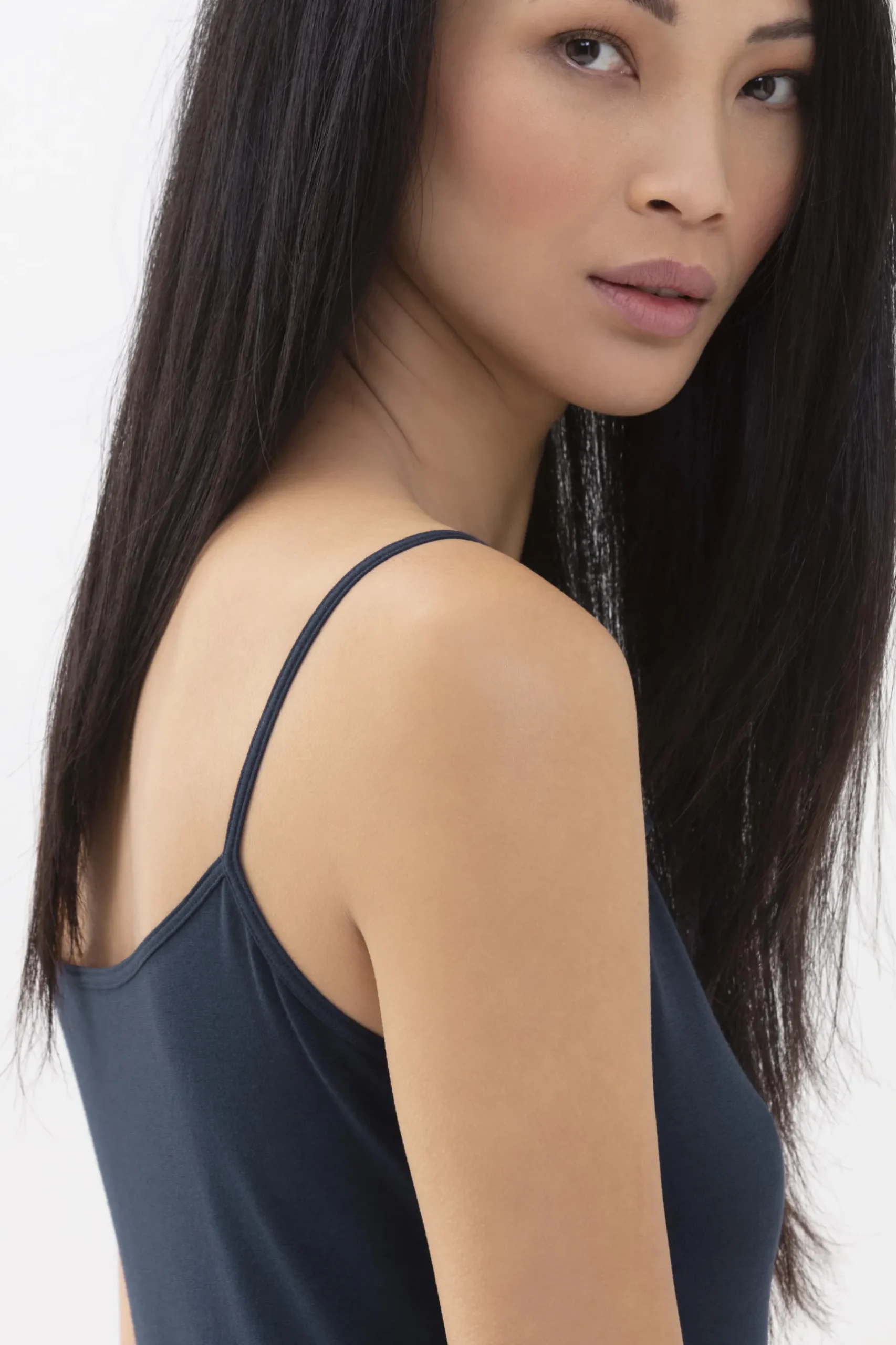 Damen Mey Spaghetti-Top Serie Cotton Pure