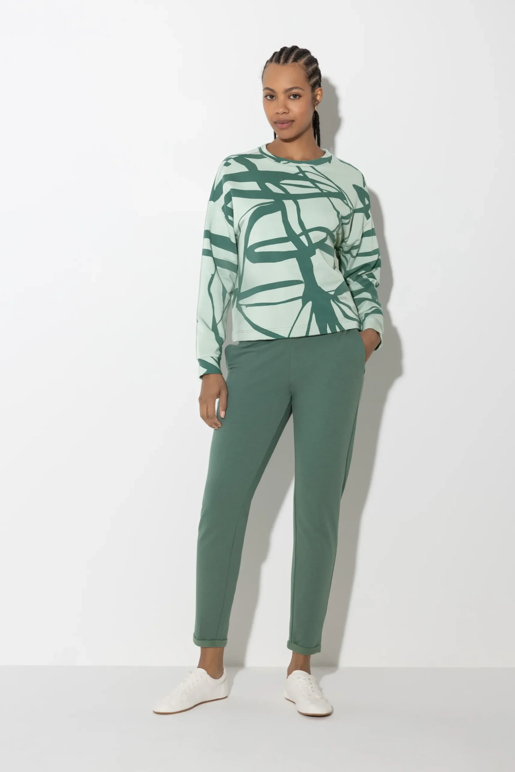 Damen Mey Sweatshirt Serie Comfy Comfort