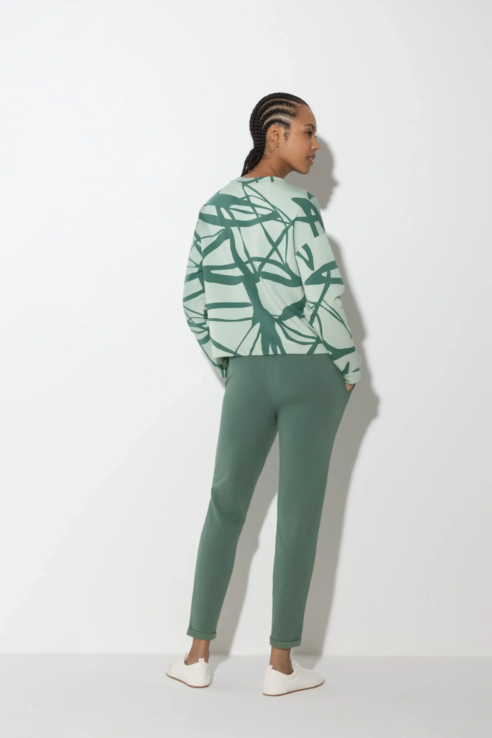 Damen Mey Sweatshirt Serie Comfy Comfort