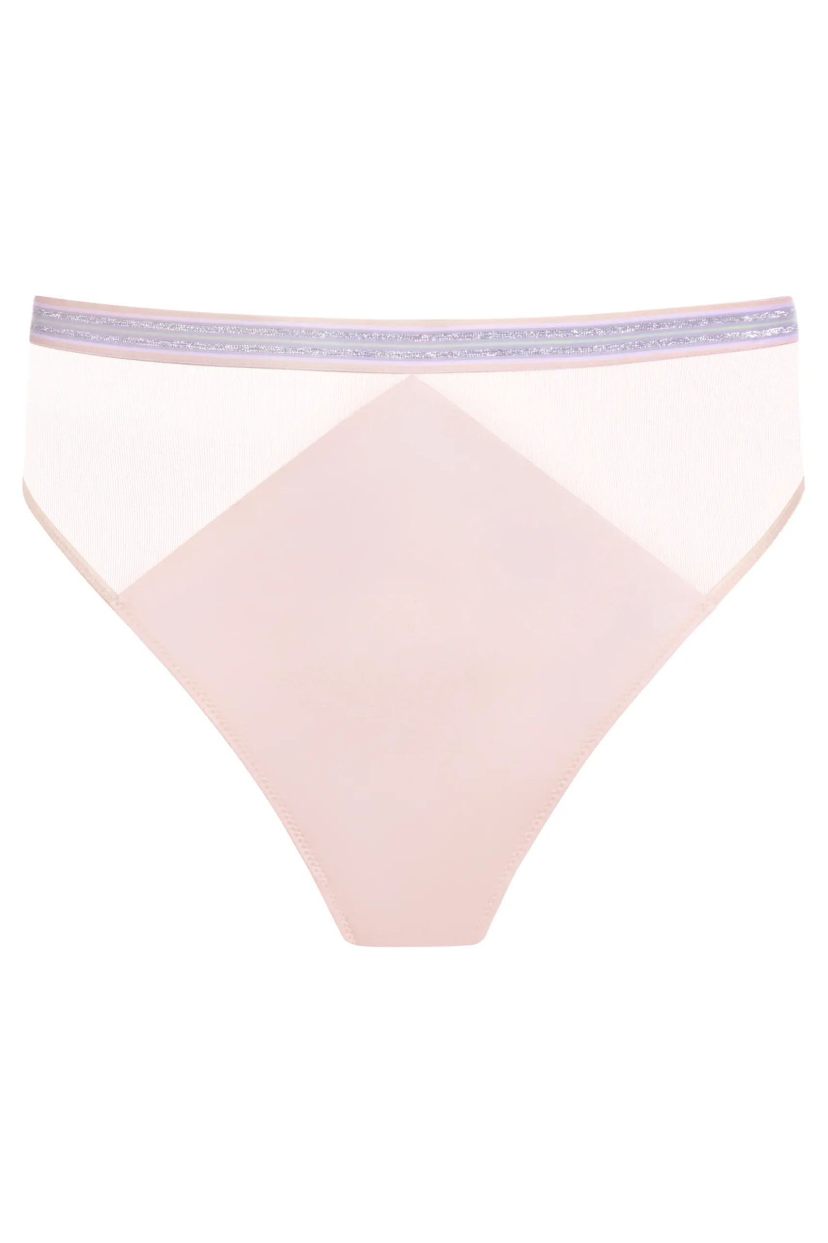 Damen Mey Taillen-Slip Serie Poetry Sheer