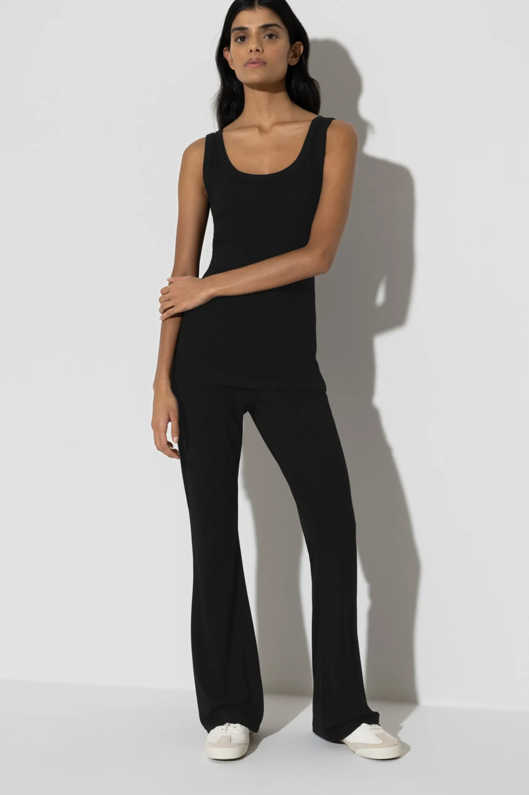 Damen Mey Top Serie Ribbed