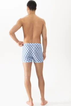 Herren Mey Trunk Shorty Serie Stripes With Tie Pattern