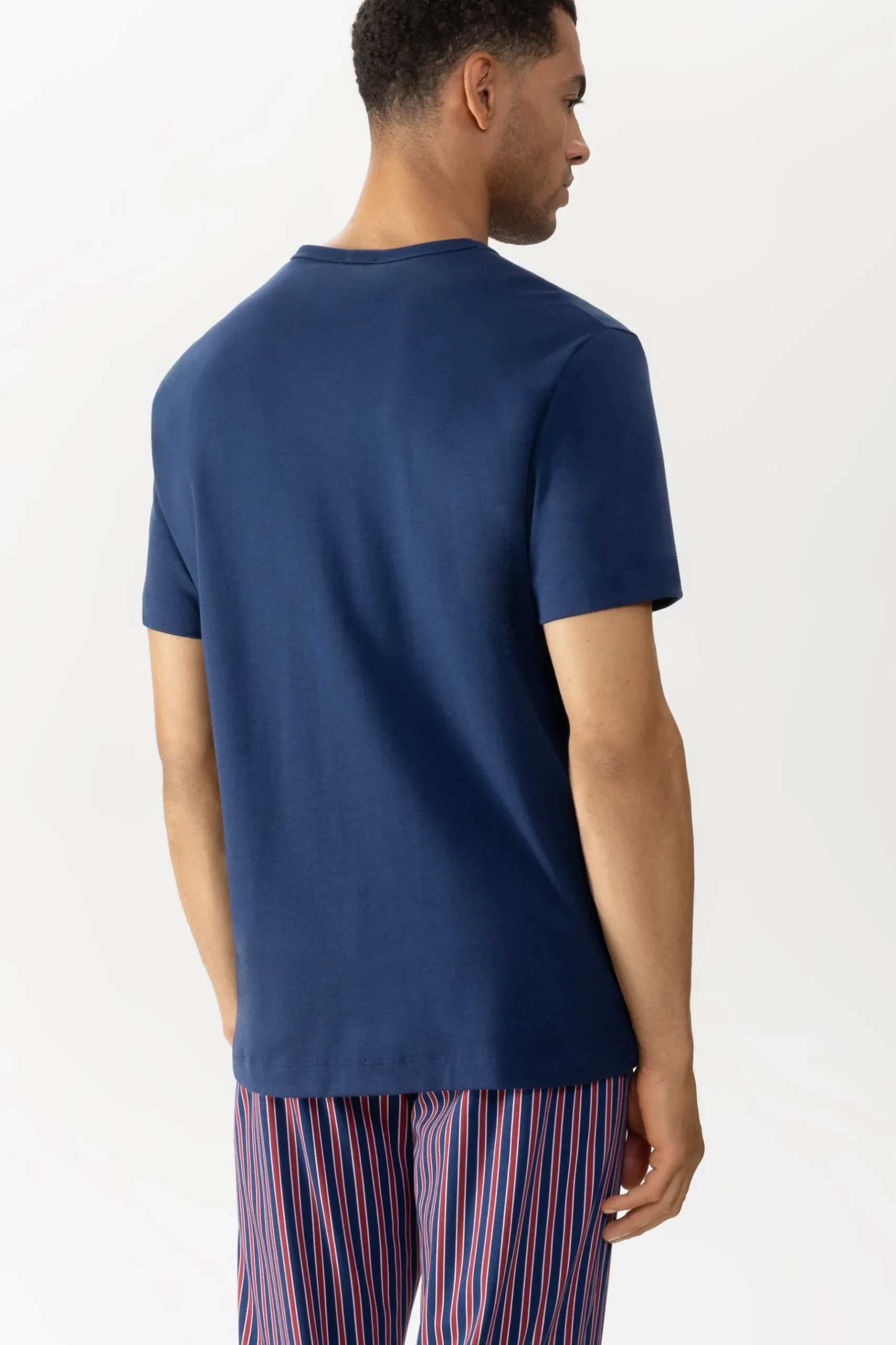 Herren Mey T-Shirt Serie Solid Night