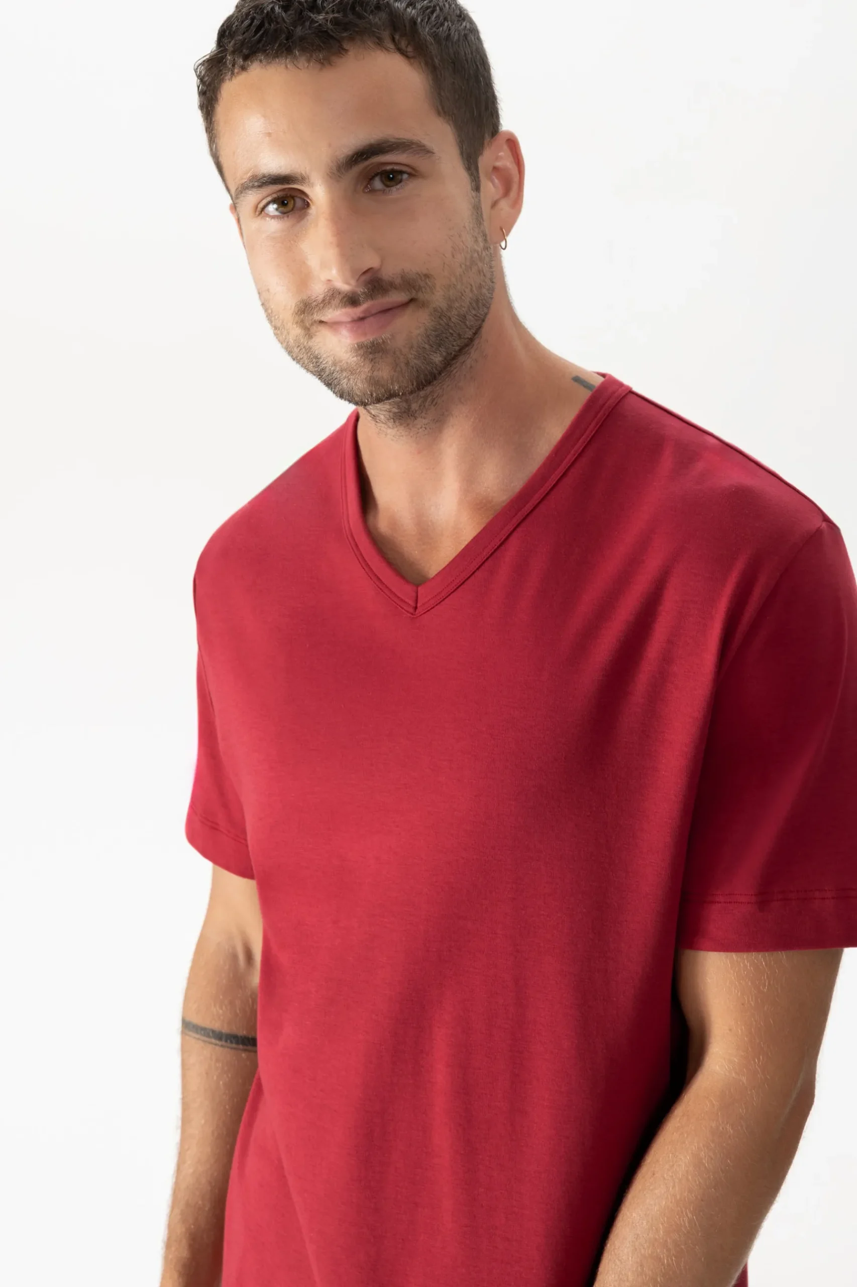 Herren Mey T-Shirt Serie Solid Night