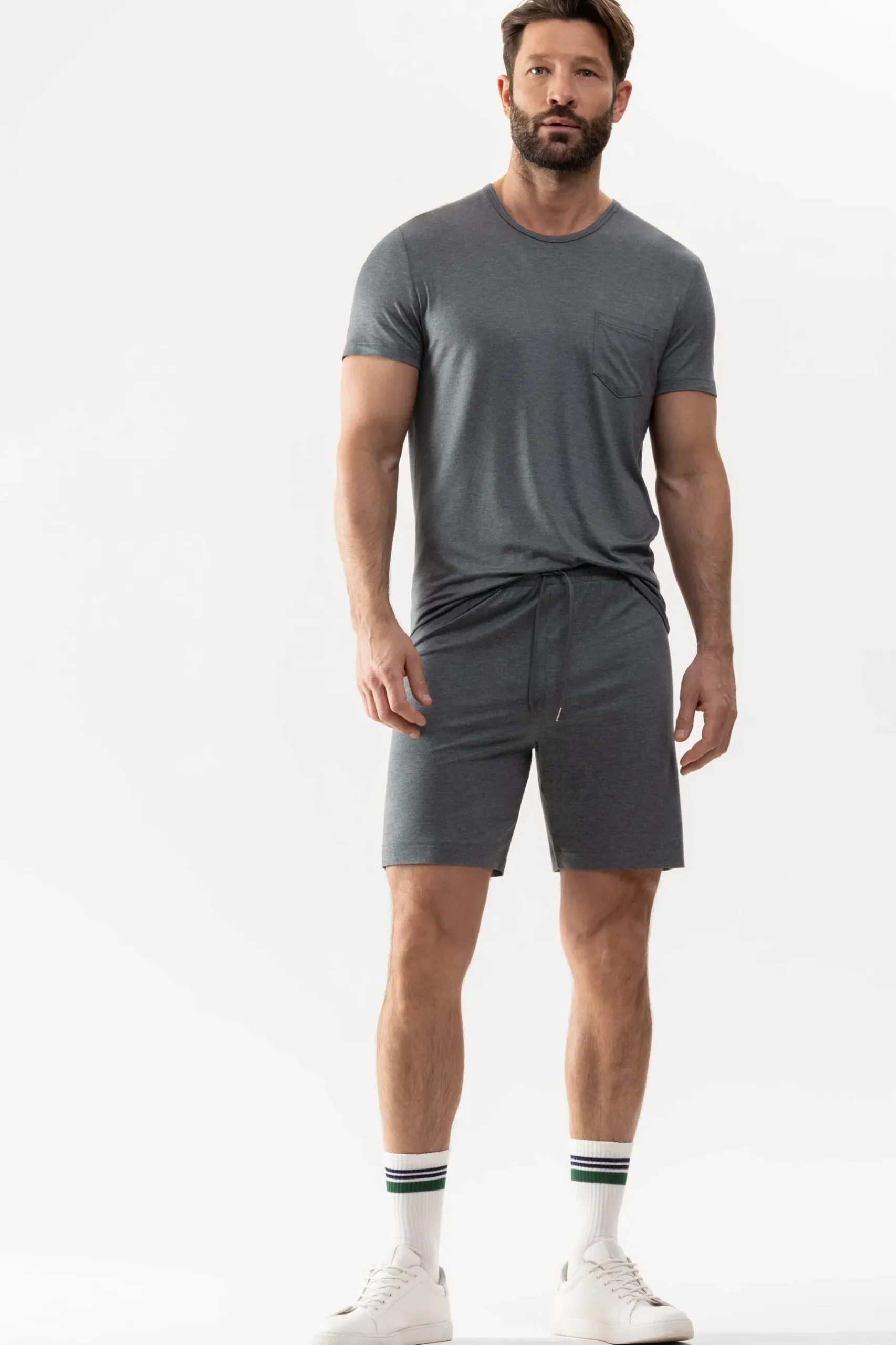 Herren Mey T-Shirt Serie Jefferson