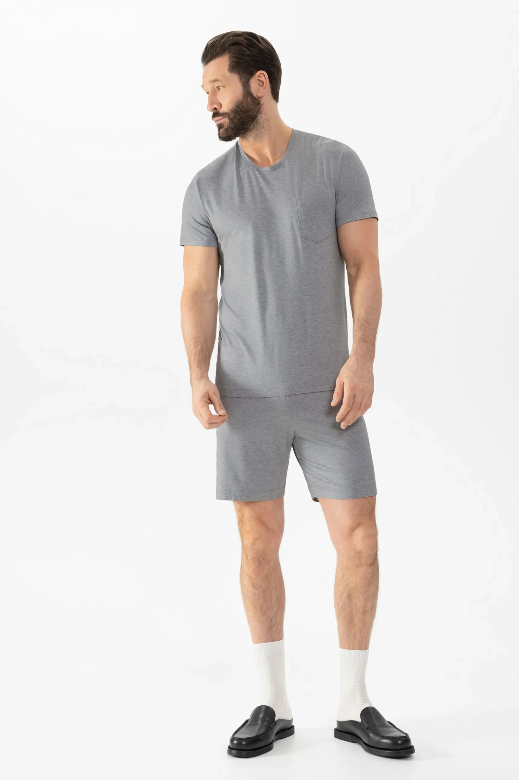 Herren Mey T-Shirt Serie Easy Night