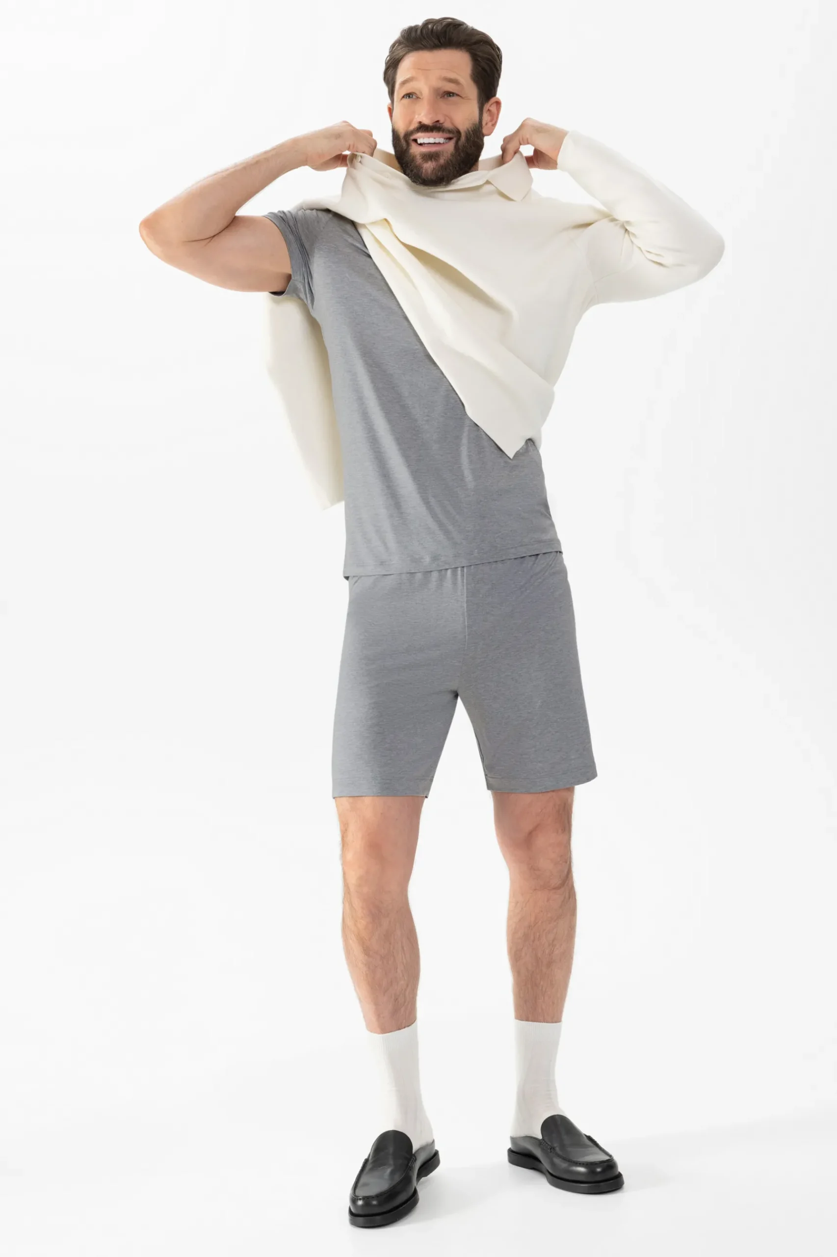 Herren Mey T-Shirt Serie Easy Night